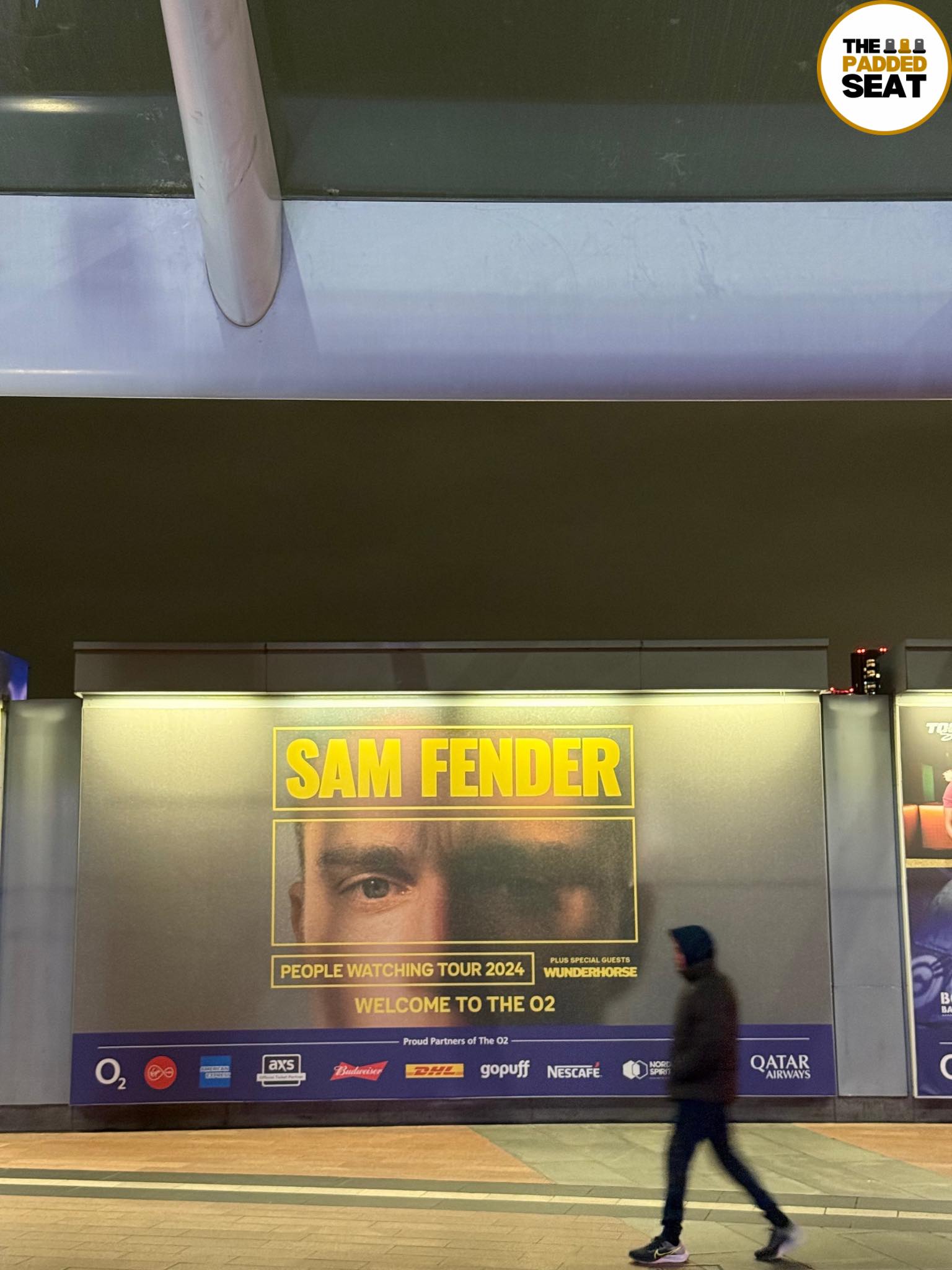 The Padded Seat - ⏭️ Sam Fender at The O2 tonight | Facebook