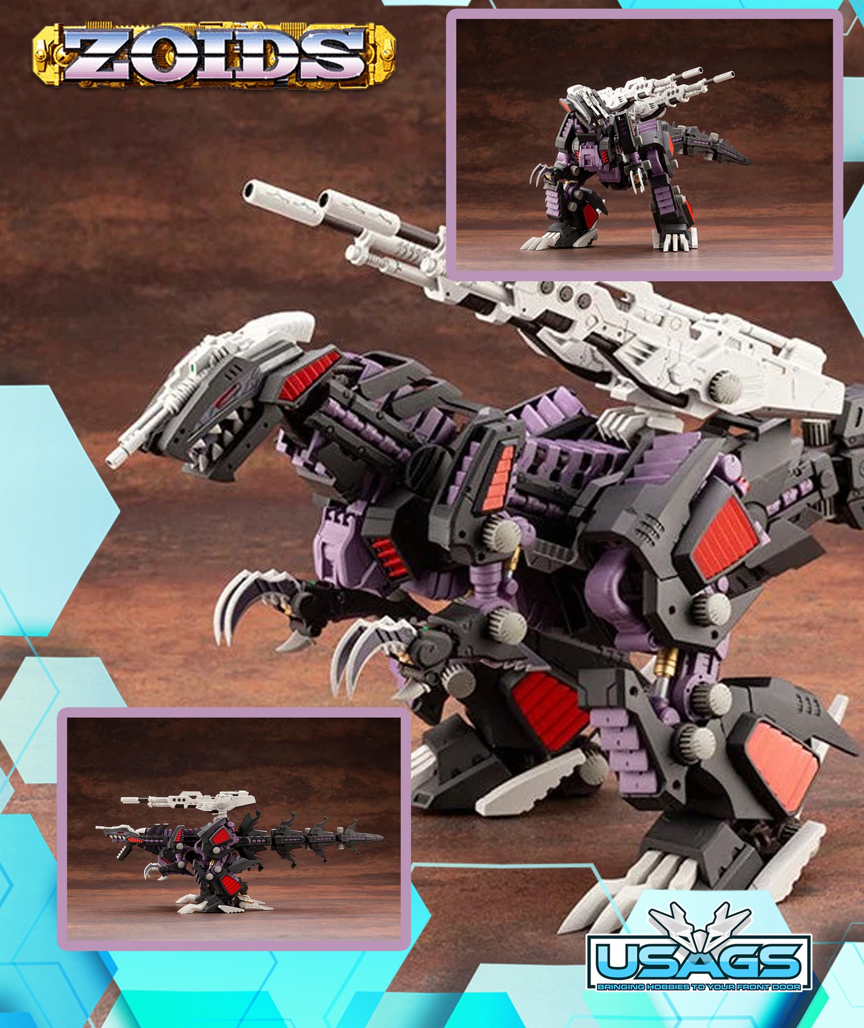 Zoids highend master model EZ-026 Geno Saurer 1/72 scale kit