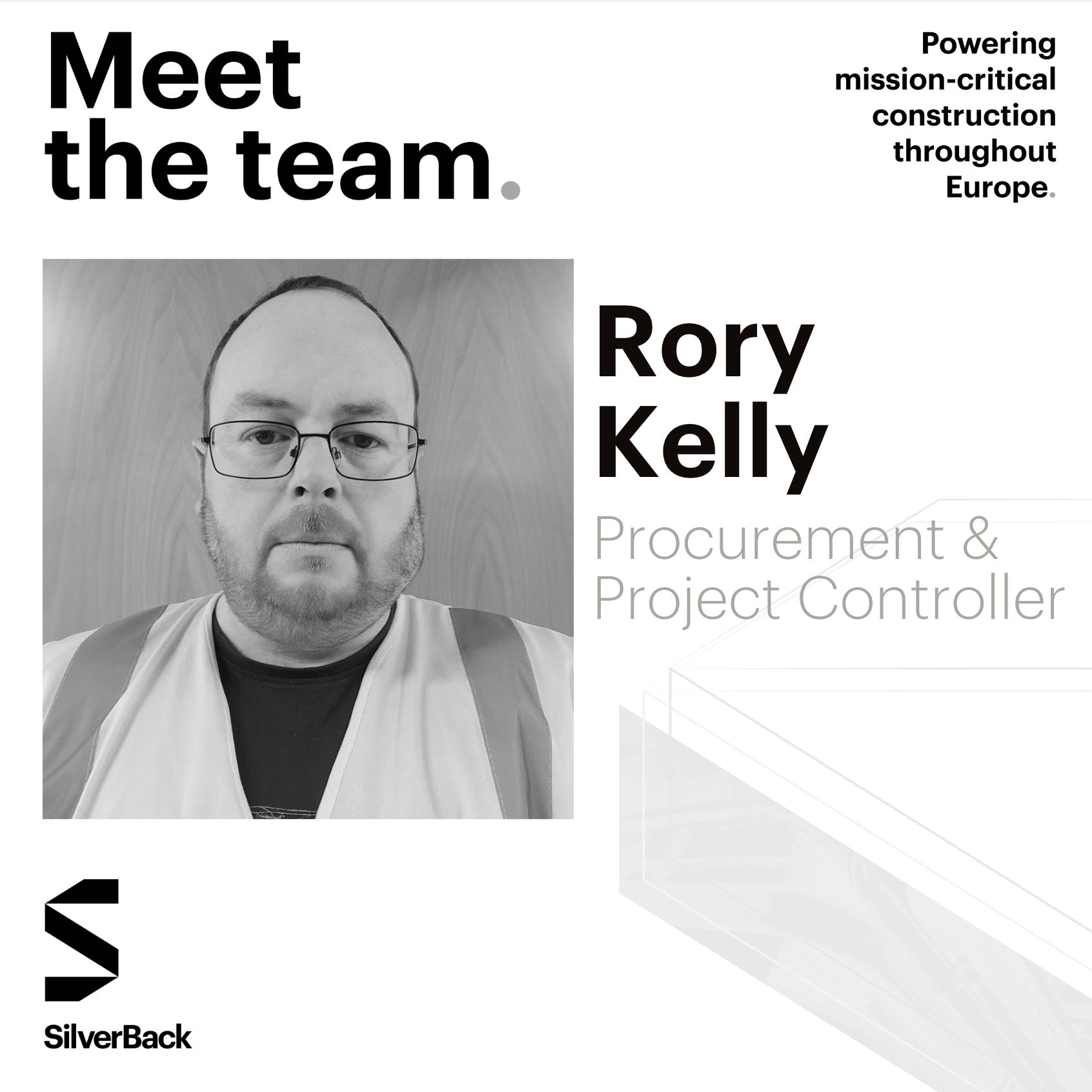 SilverBack - Meet the Team - Rory Kelly, Procurement &... | Facebook