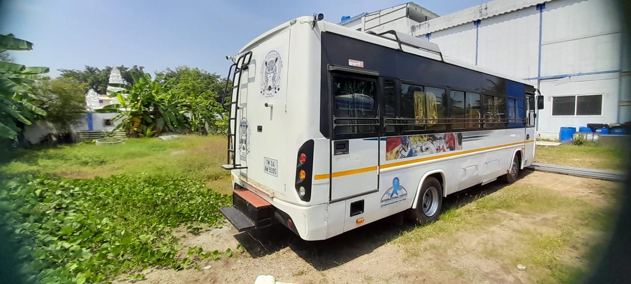Marcopolo 709☘️ Year-2018🐶 32 seater 1st owner Indoor fully