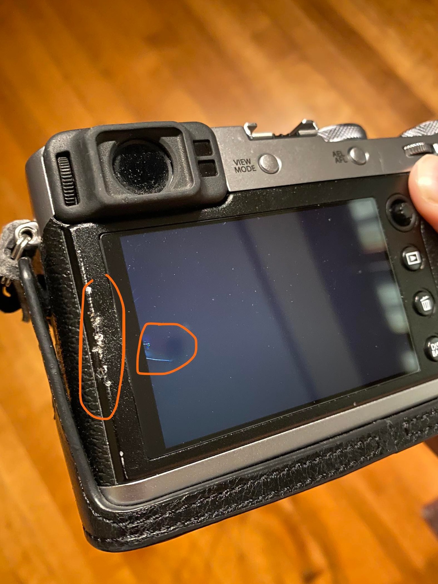 Replacing LCD on used Fuji X100F for new user