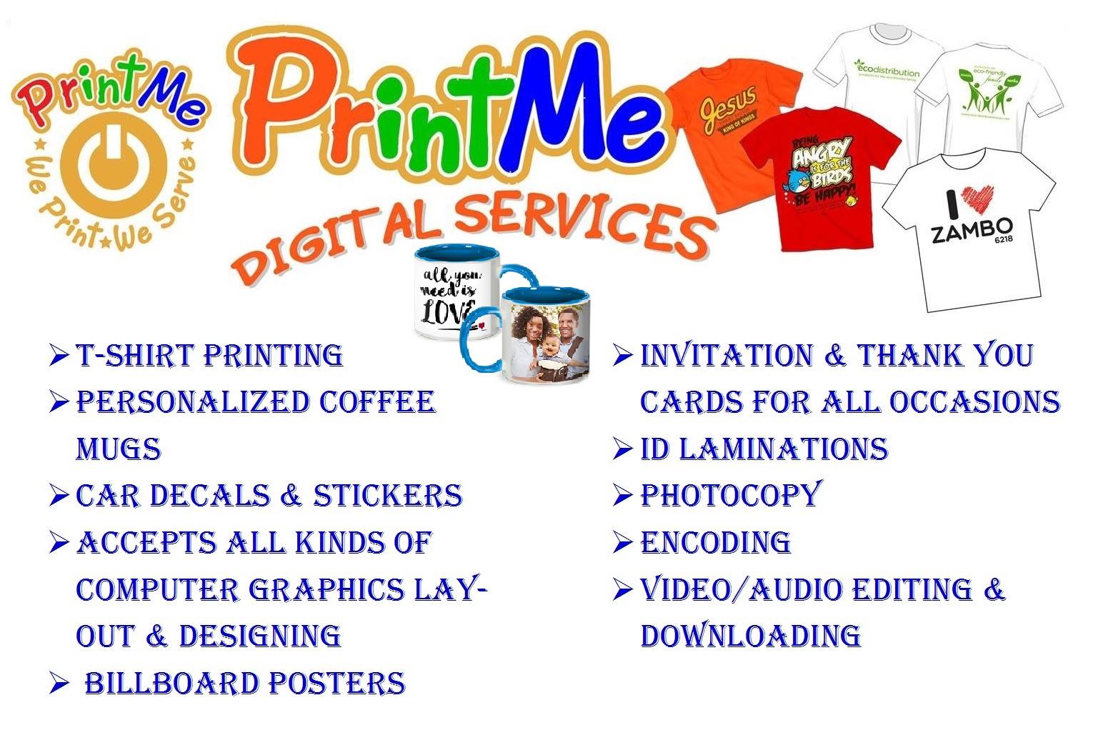 PrintMe Digital Services added... - PrintMe Digital Services