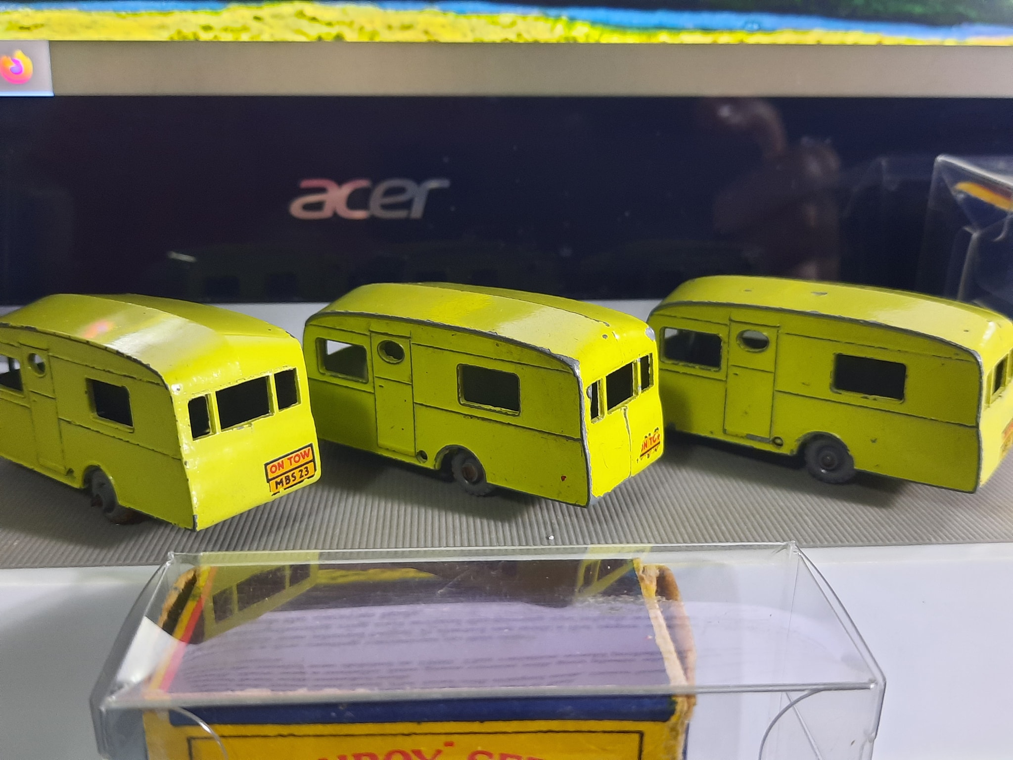 Lesney Matchbox 23a Berkeley Cavalier Caravan model