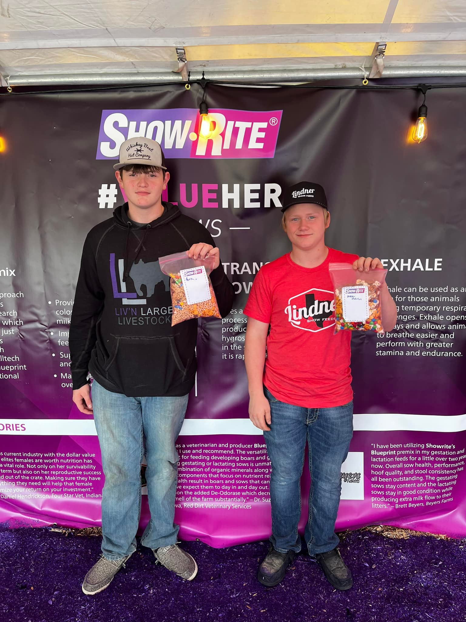 Show-Rite - Build-a-ration at the Exposition! Check it out...
