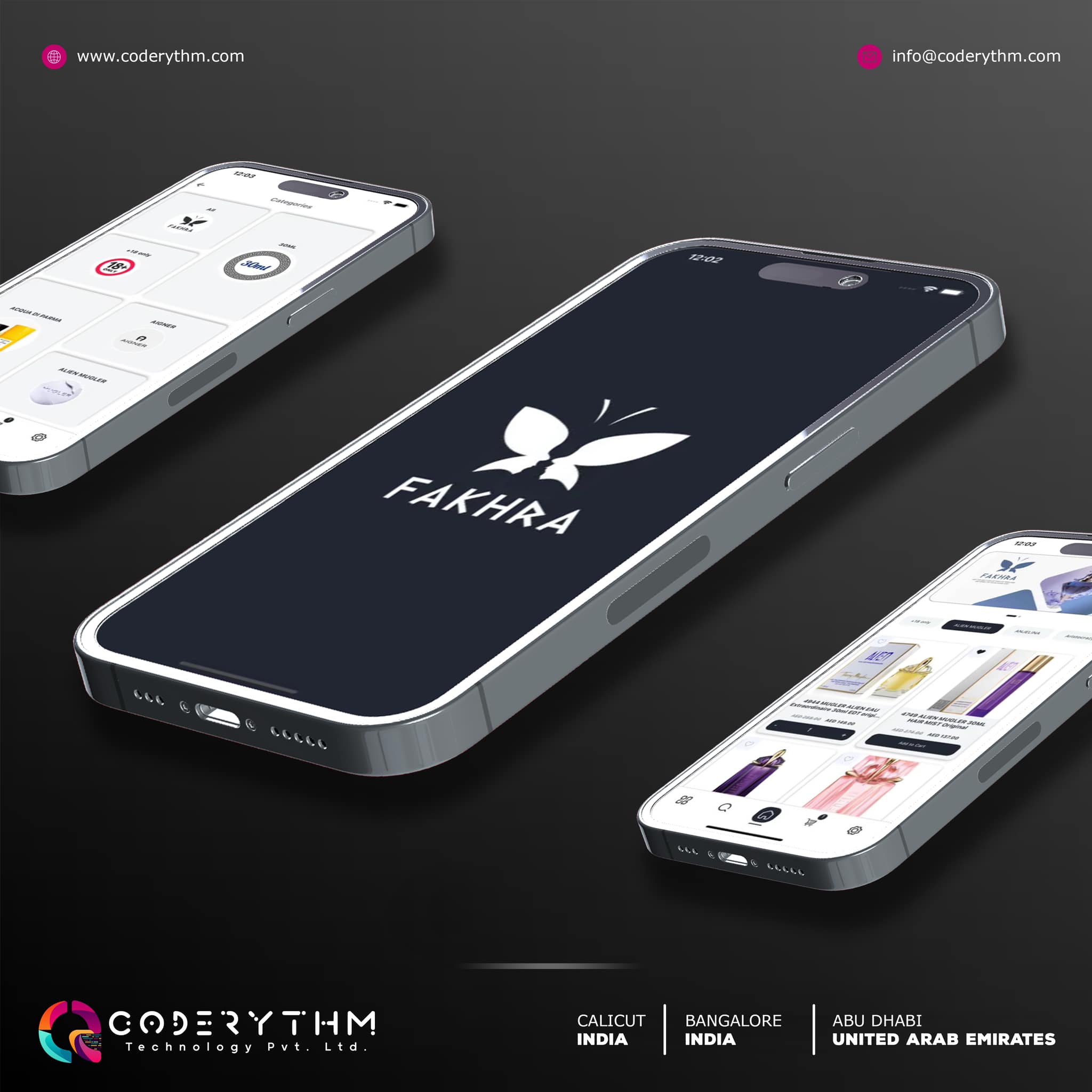 CodeRythm - 🚀 Fakhra Perfumes App! The scent of...