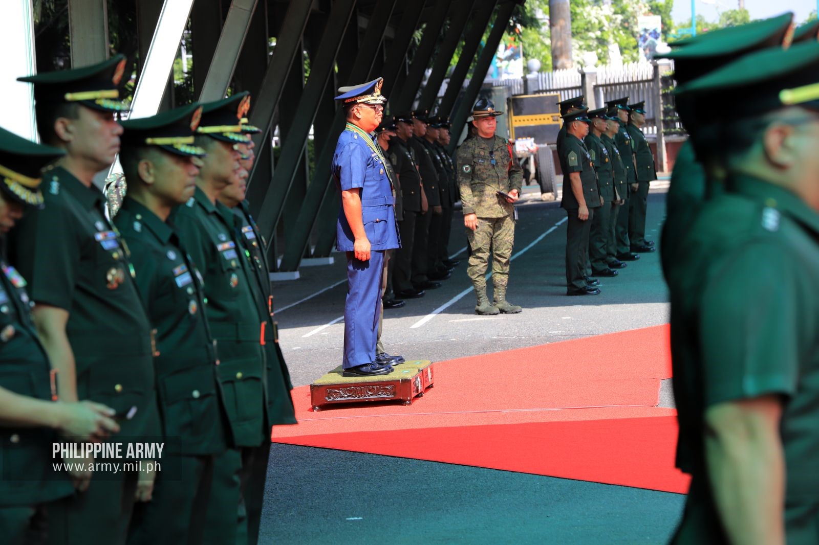 Philippine Army - NOLCOM Commander renders courtesy call...