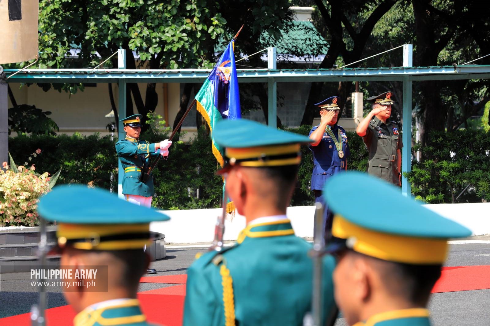 Philippine Army - NOLCOM Commander renders courtesy call...