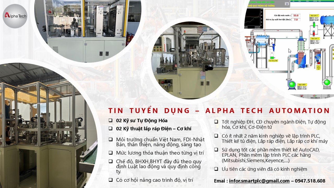 Tự động hóa Alpha Tech | Hanoi