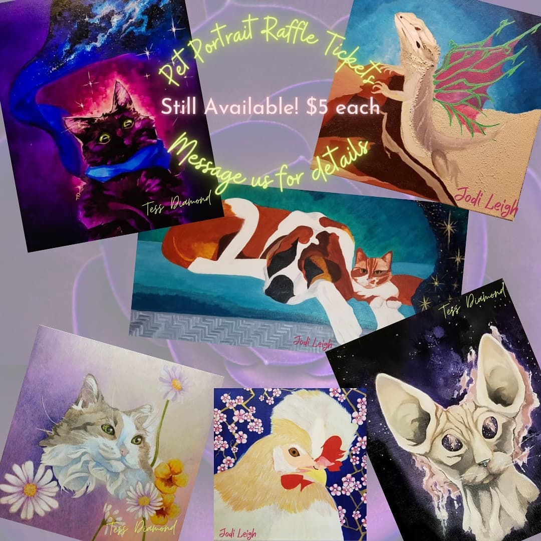 Our pet portrait raffle... - Always Companion Animal Rescue | Facebook