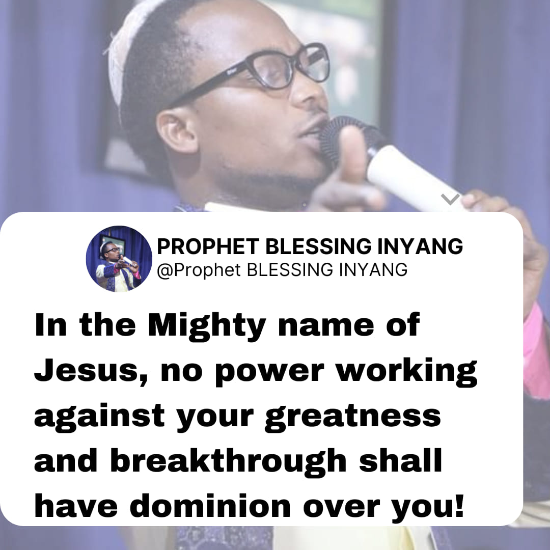 Prophet Blessing Inyang | Lagos