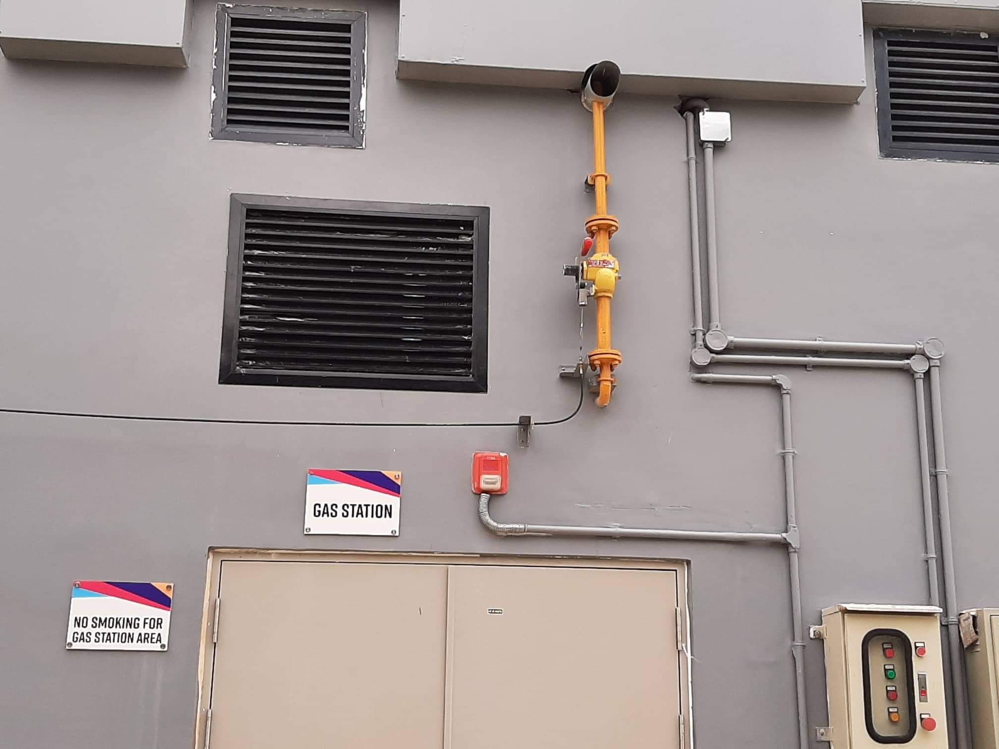 CTM LPG gas pipe line installation | Yangon