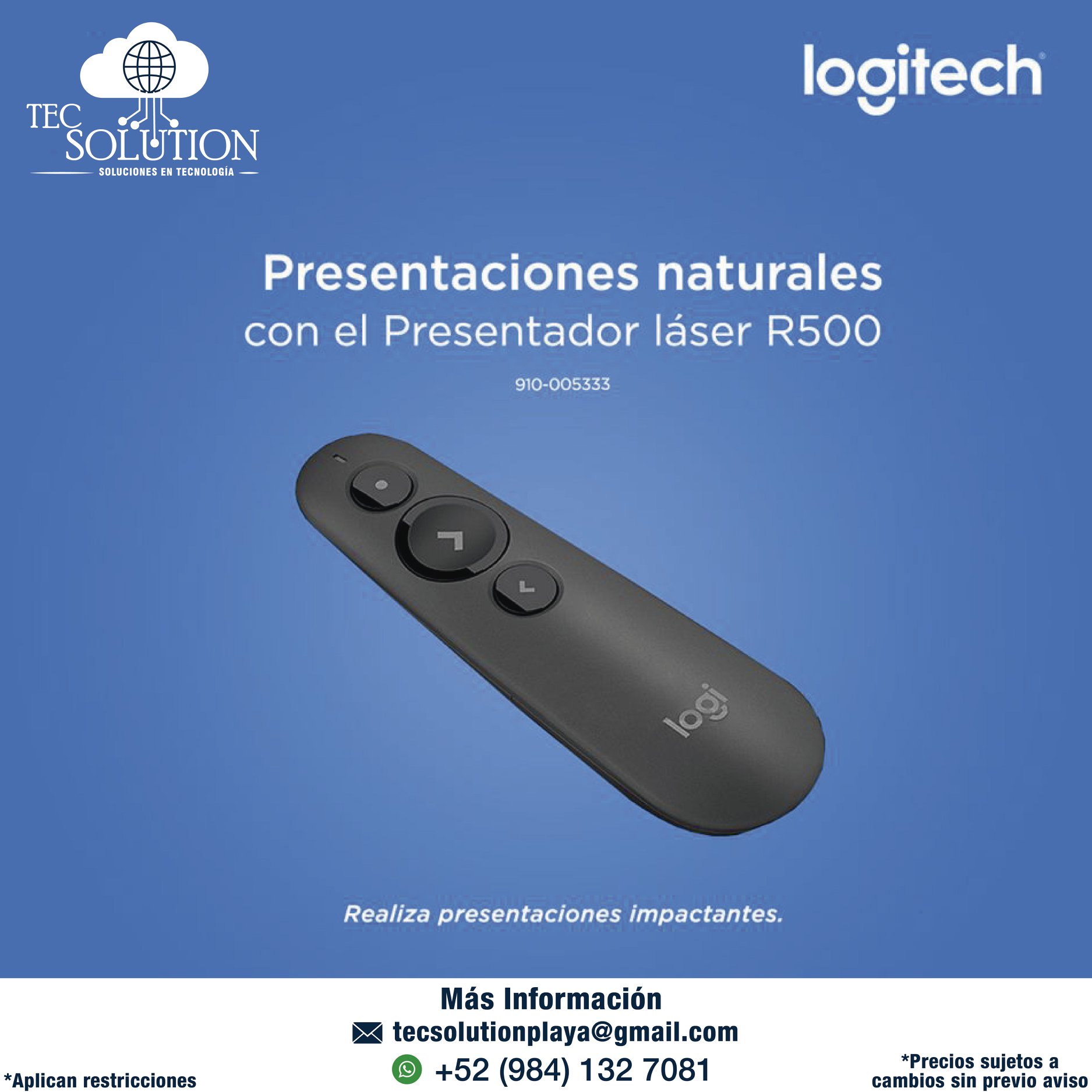 Tec SOLUTION - El #R500 es un #remoto #inalámbrico para...
