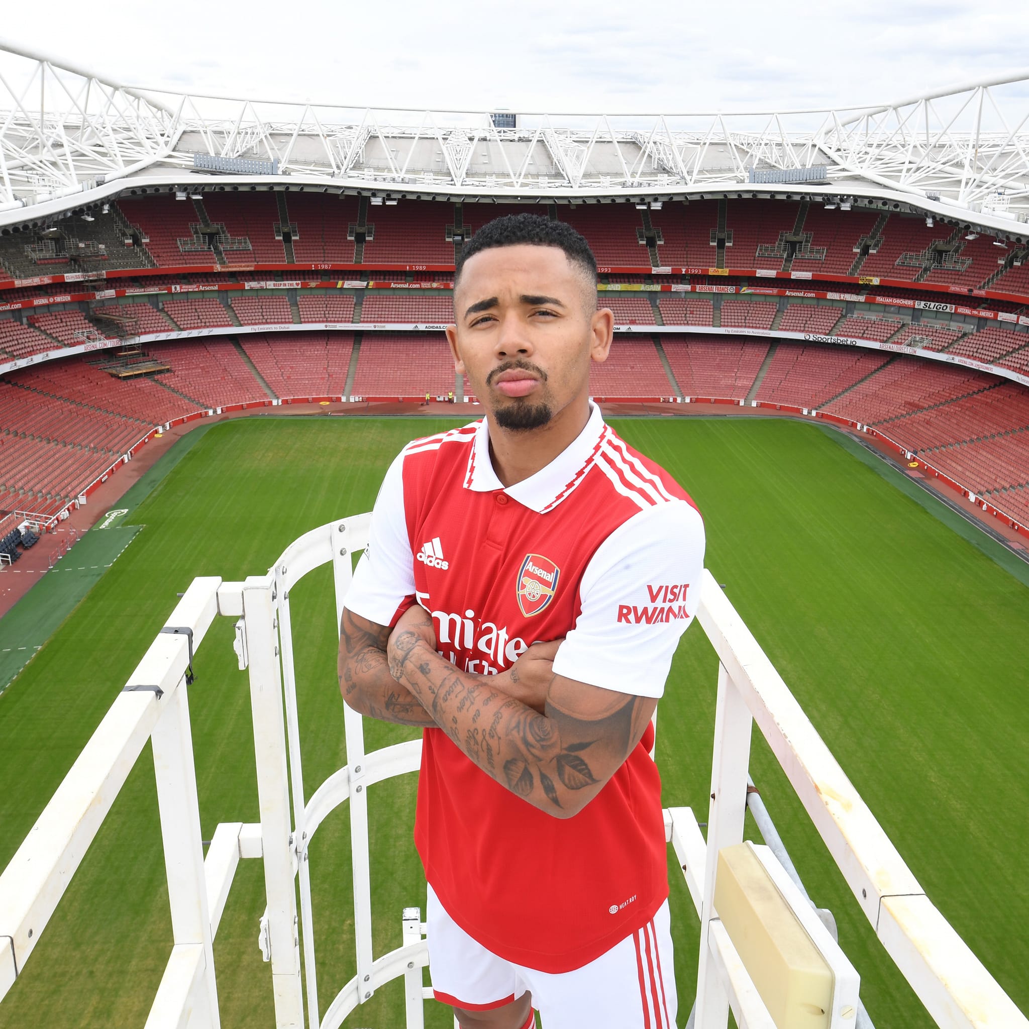 Gabriel Jesus is Arsenal's new No. 9️⃣ 🤙