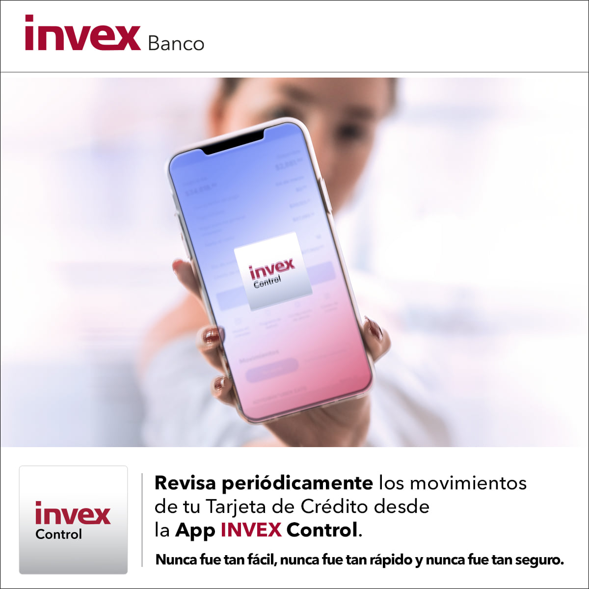 INVEX Tarjetas - ¡Controla tus gastos y pagos desde tu APP...