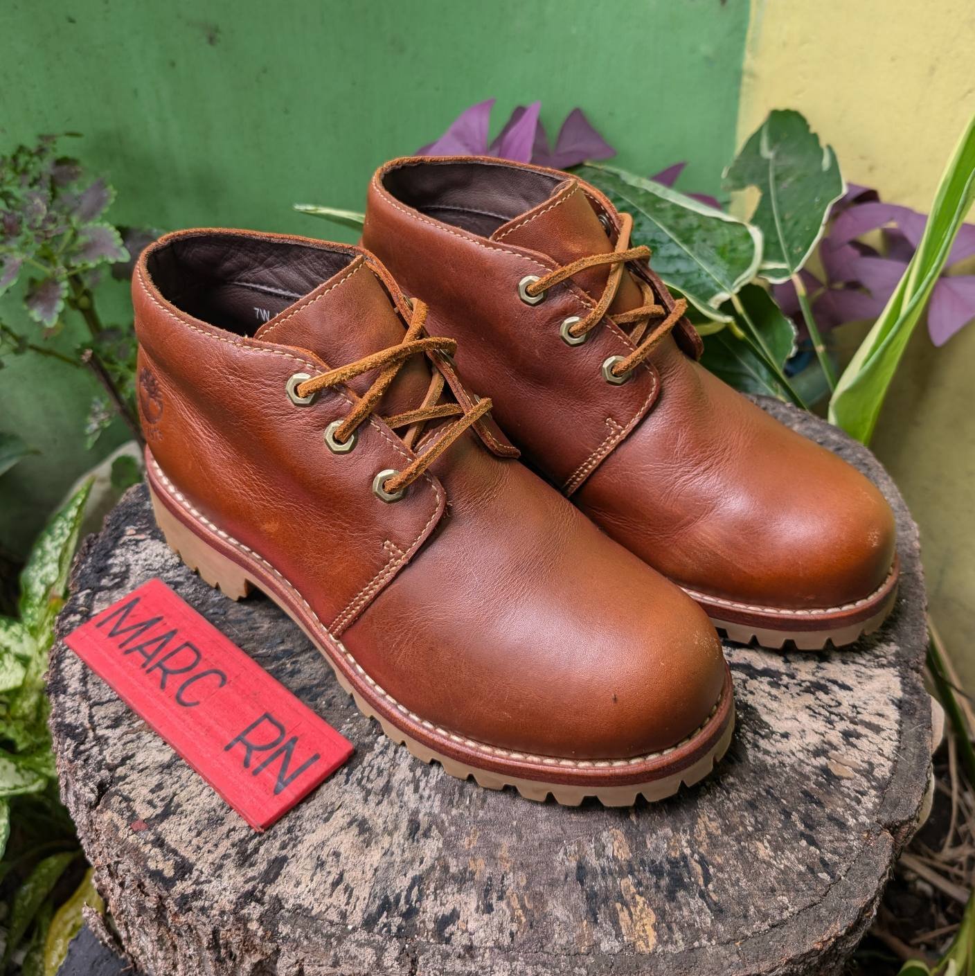Timberland A1P64 1973 vintage chukka boot Full grain smooth 