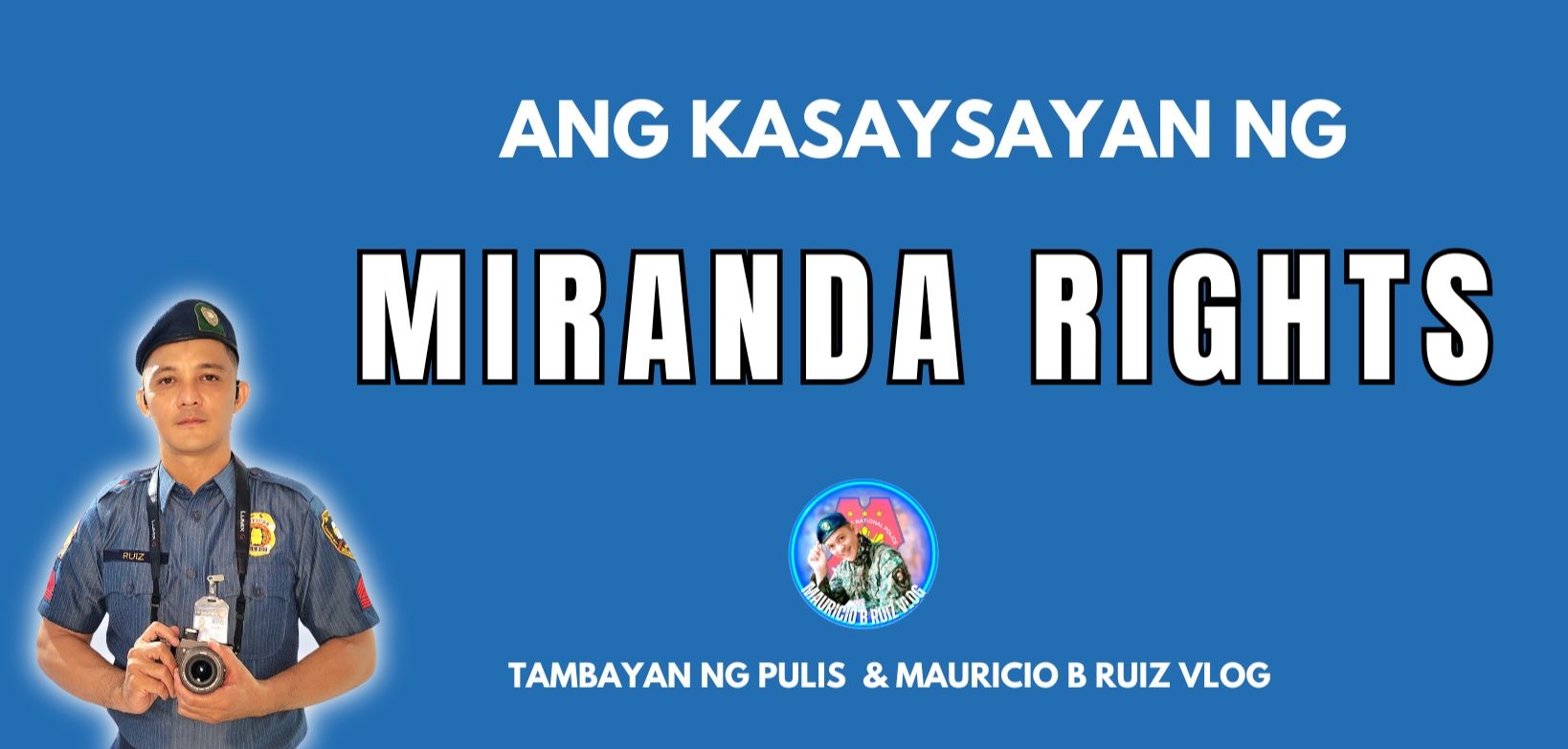 Kasaysayan ng Miranda Rights (History... - Tambayan NG PULIS | Facebook