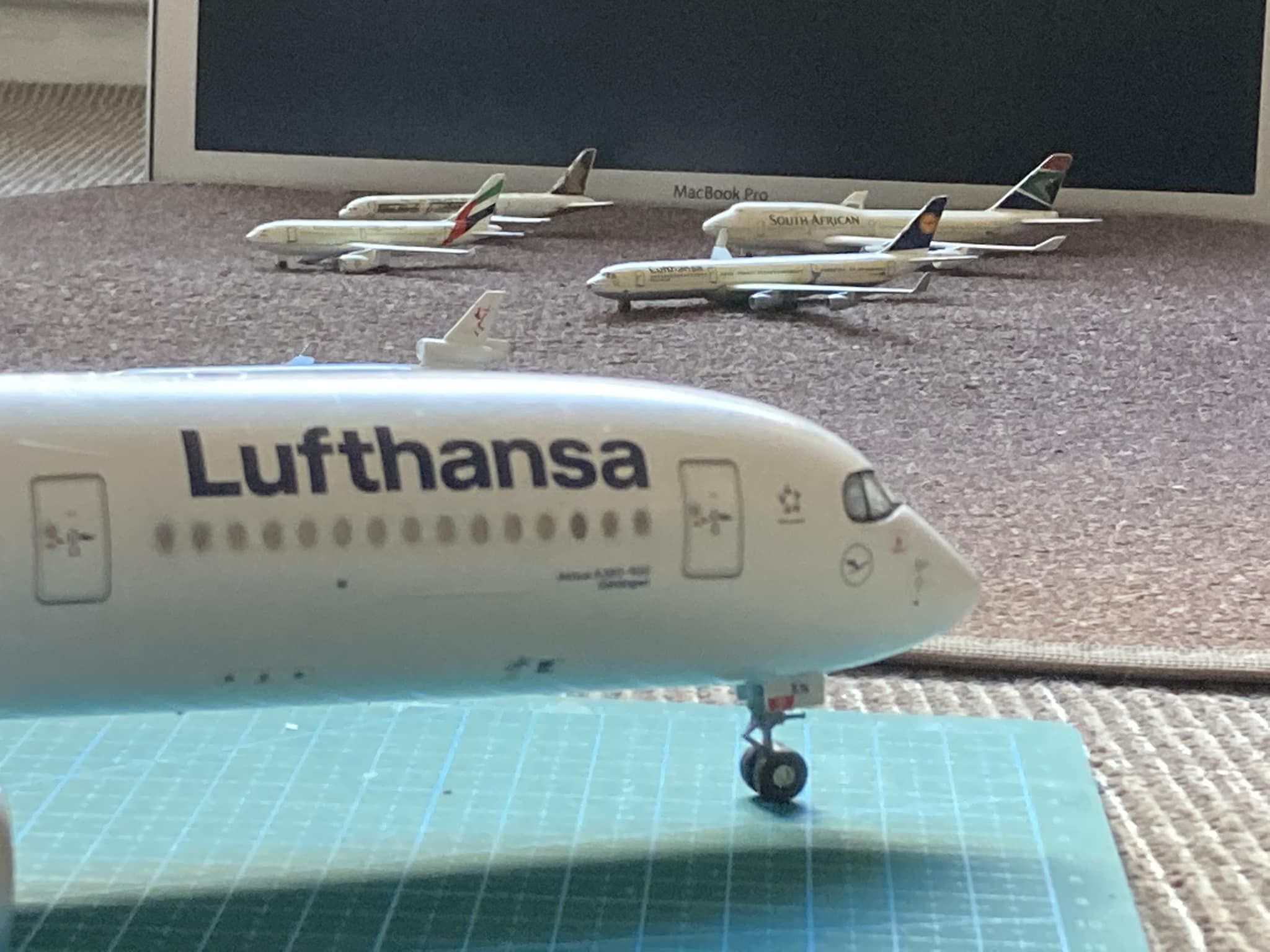 模型・プラモデル コ*ド様 1/144 A350-900 pacmin Lufthansa ルフト
