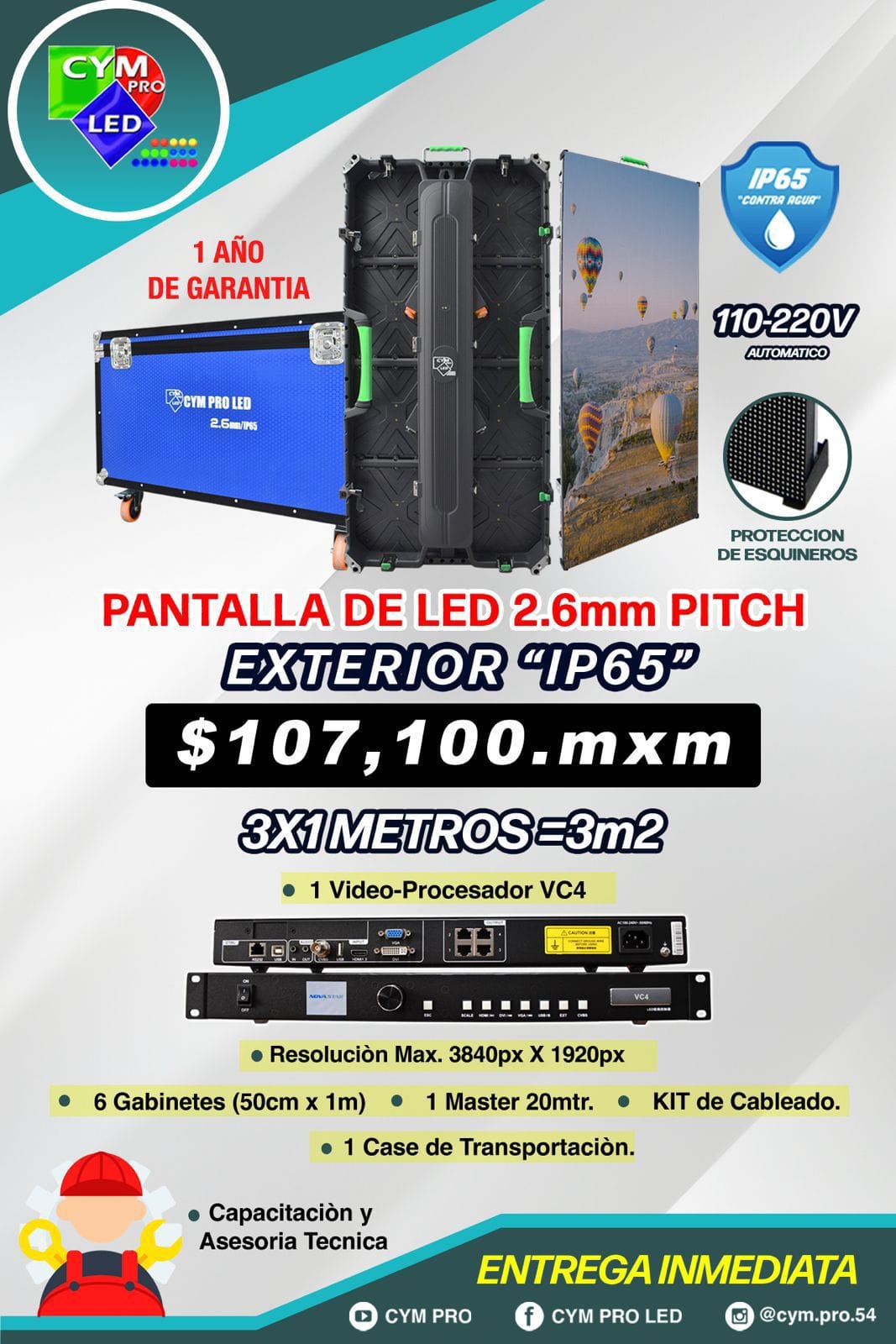 REPORTAJE - Recuerda que puedes adquirir los productos CYM PRO LED a ...