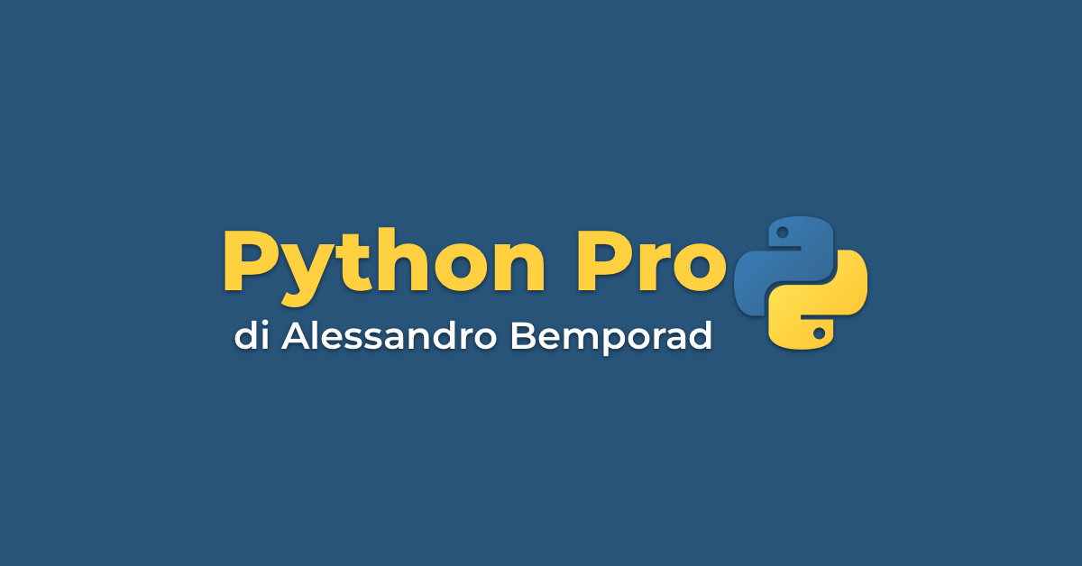 Alessandro Bemporad - Python Pro