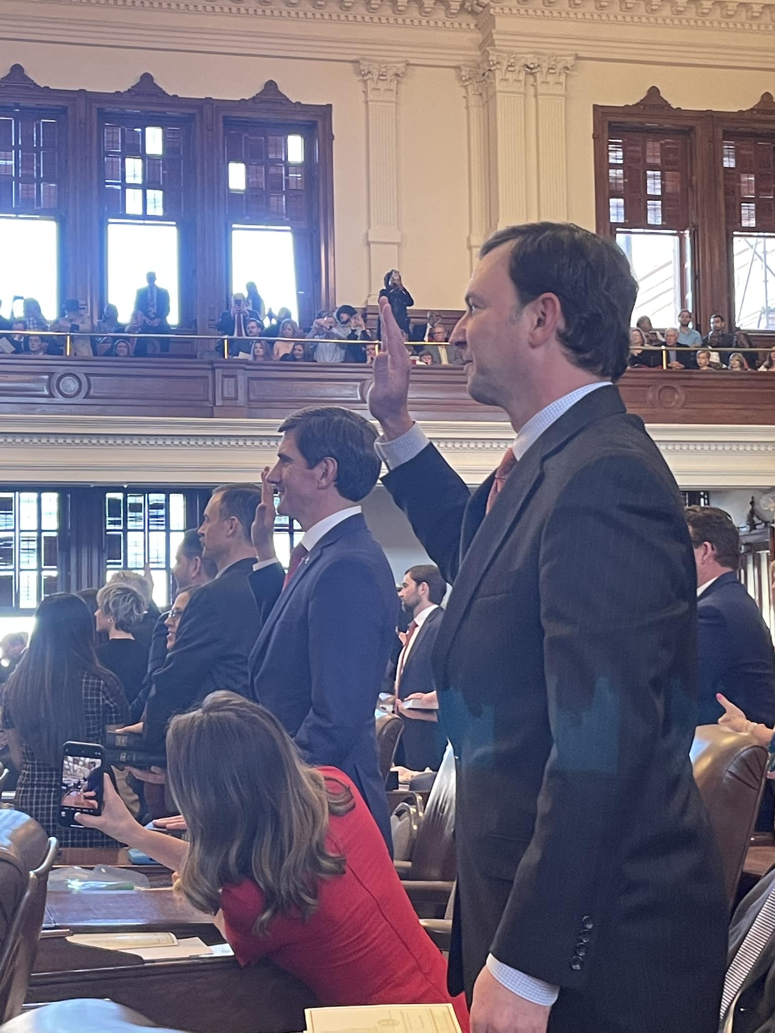 Craig - It was once again the highest honor to be sworn in today to ...