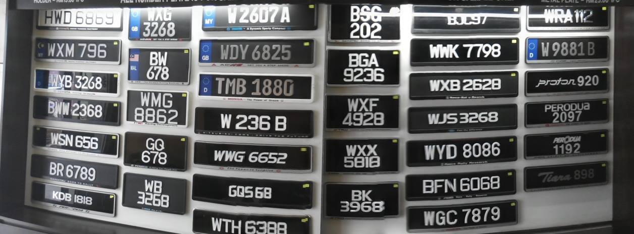 TTOC Number Plates | Puchong