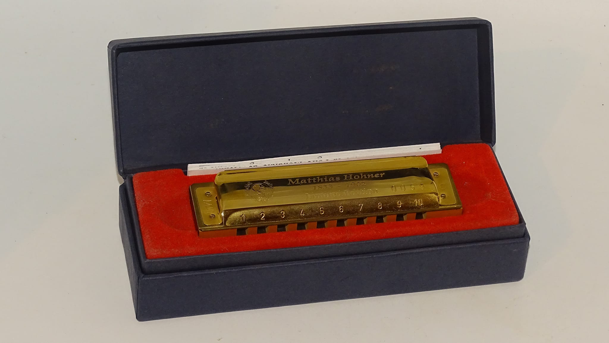 Hohner 150th anniversary matched serial number set
