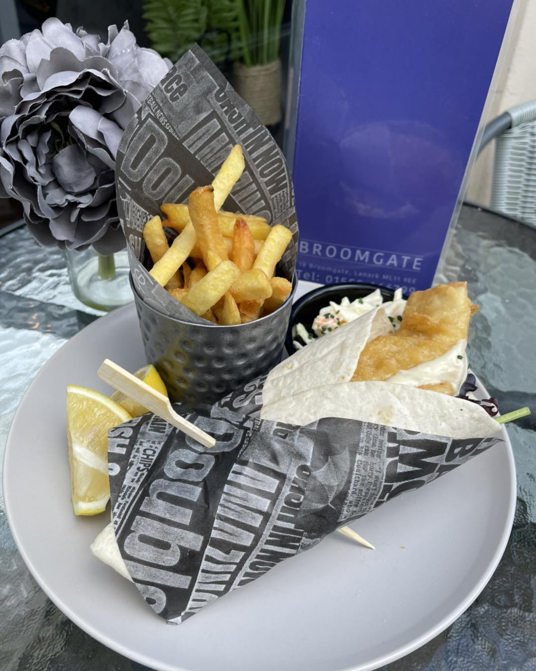 The Broomgate - ⭐️ TODAY’S SPECIAL ⭐️ Battered Haddock...