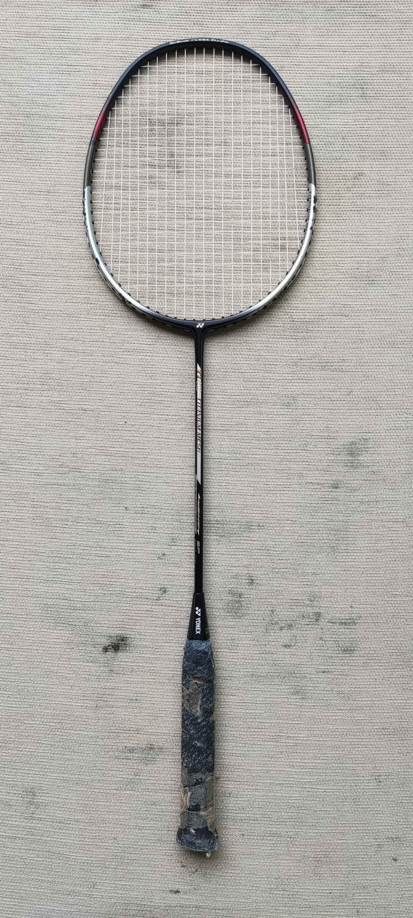 Raket YONEX Ti10 Titanium Mesh (Original) Raket legenD & Langka 