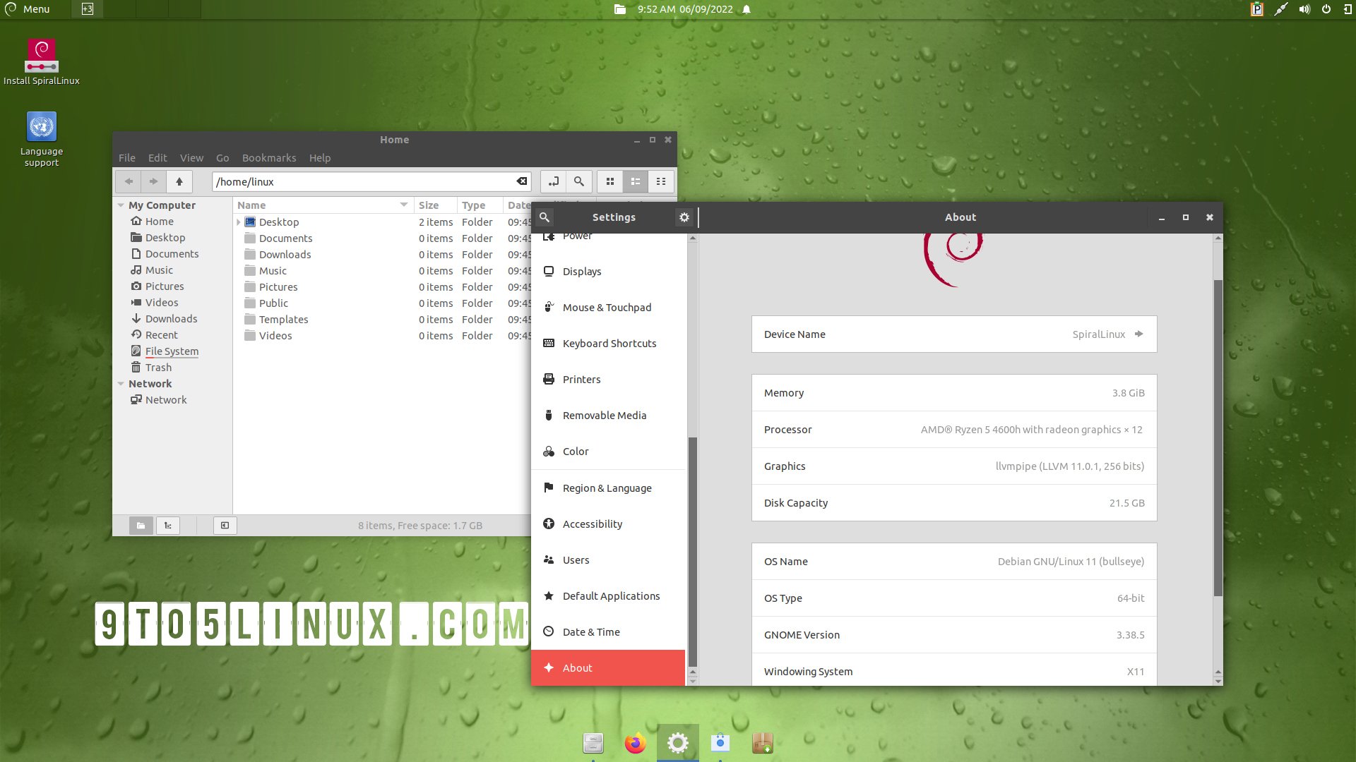 9to5Linux - Meet SpiralLinux, a new distro based on... | Facebook