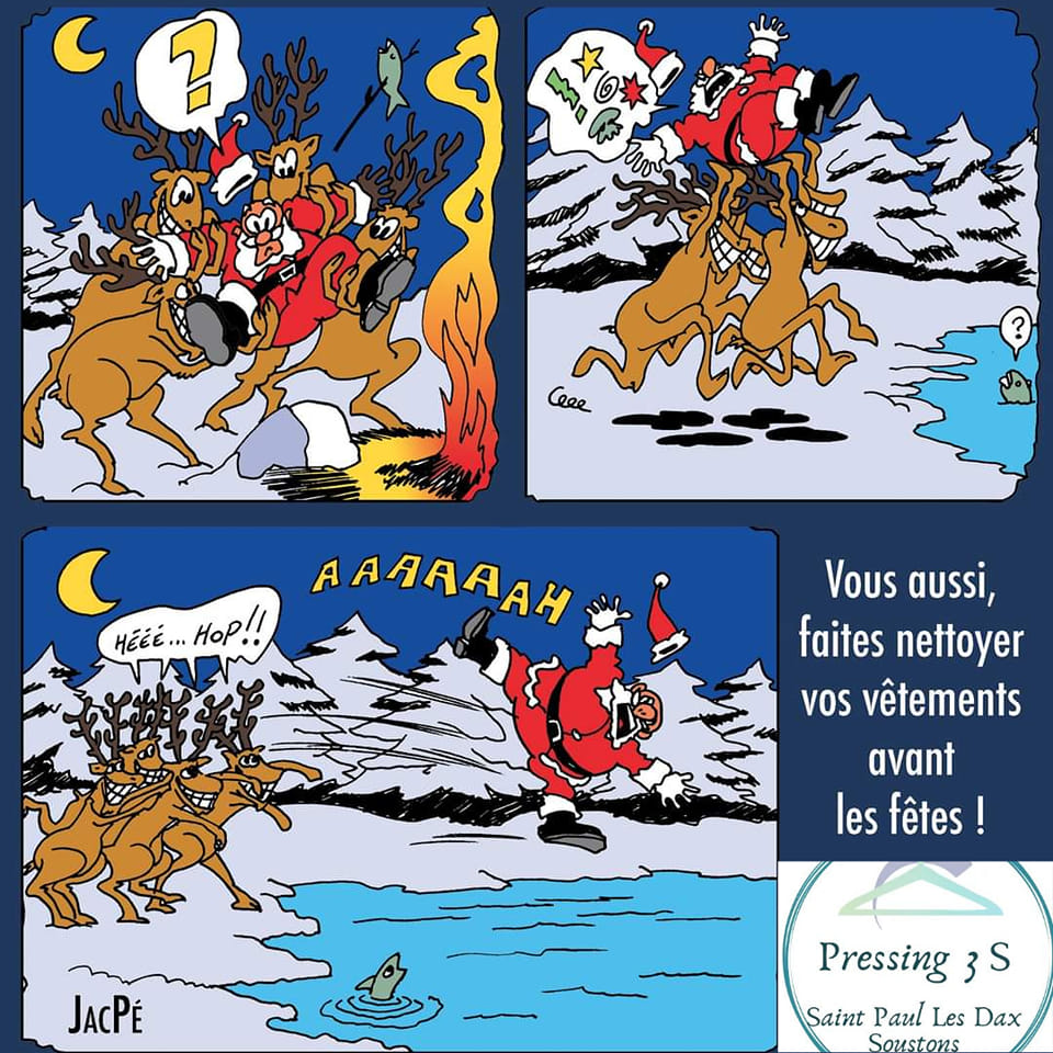 Pressing Blanc Bleu Saint Paul Les Dax