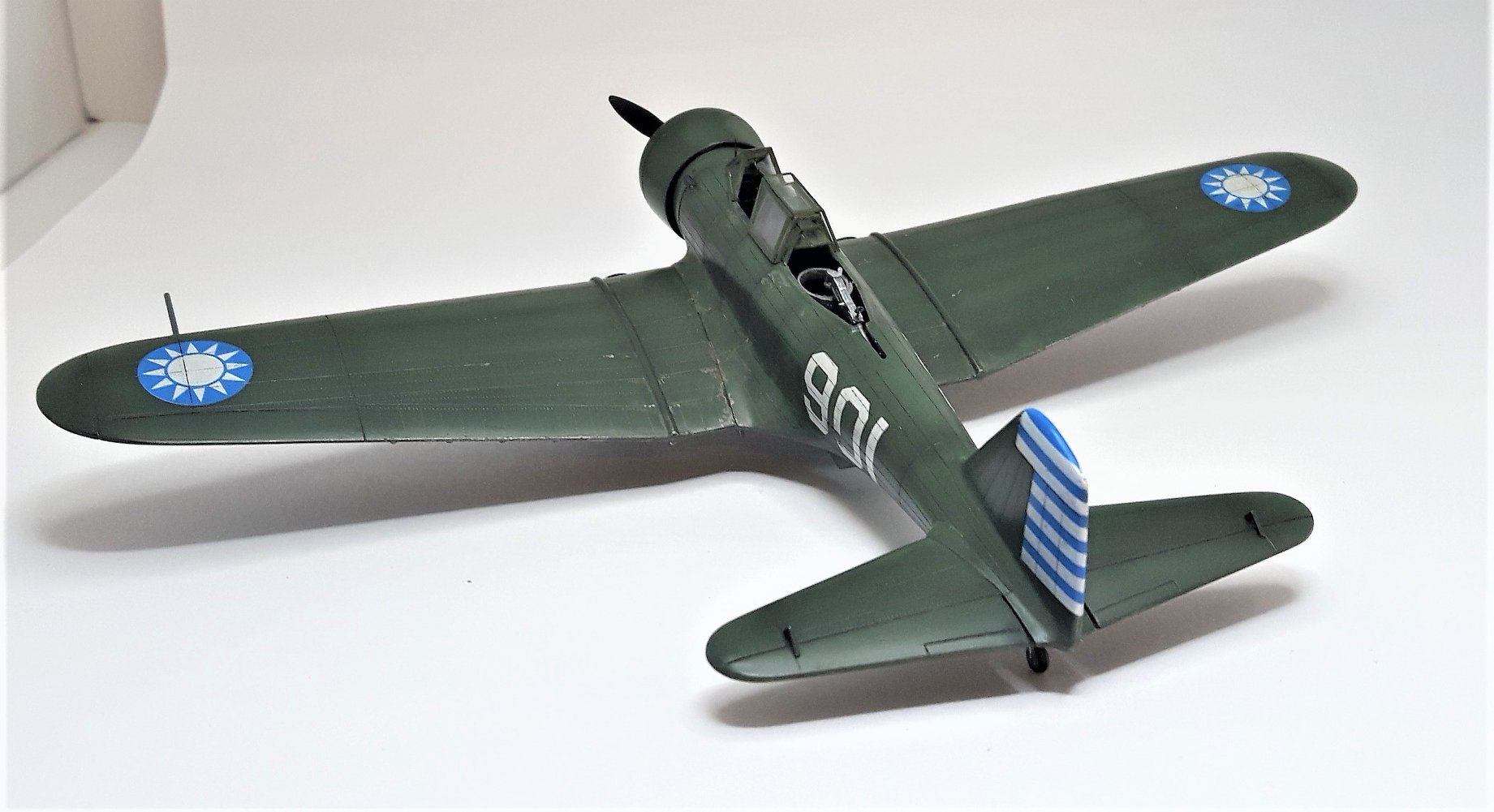 China 戦闘機 Azur in 2E Bomber Gamma 1/72