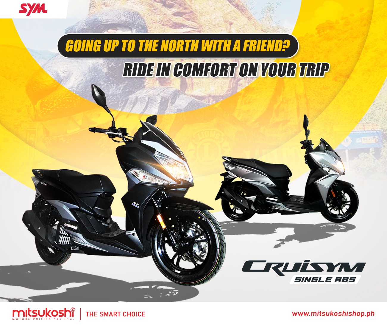 SYM Philippines - Ride in comfort on your next trip going... | Facebook