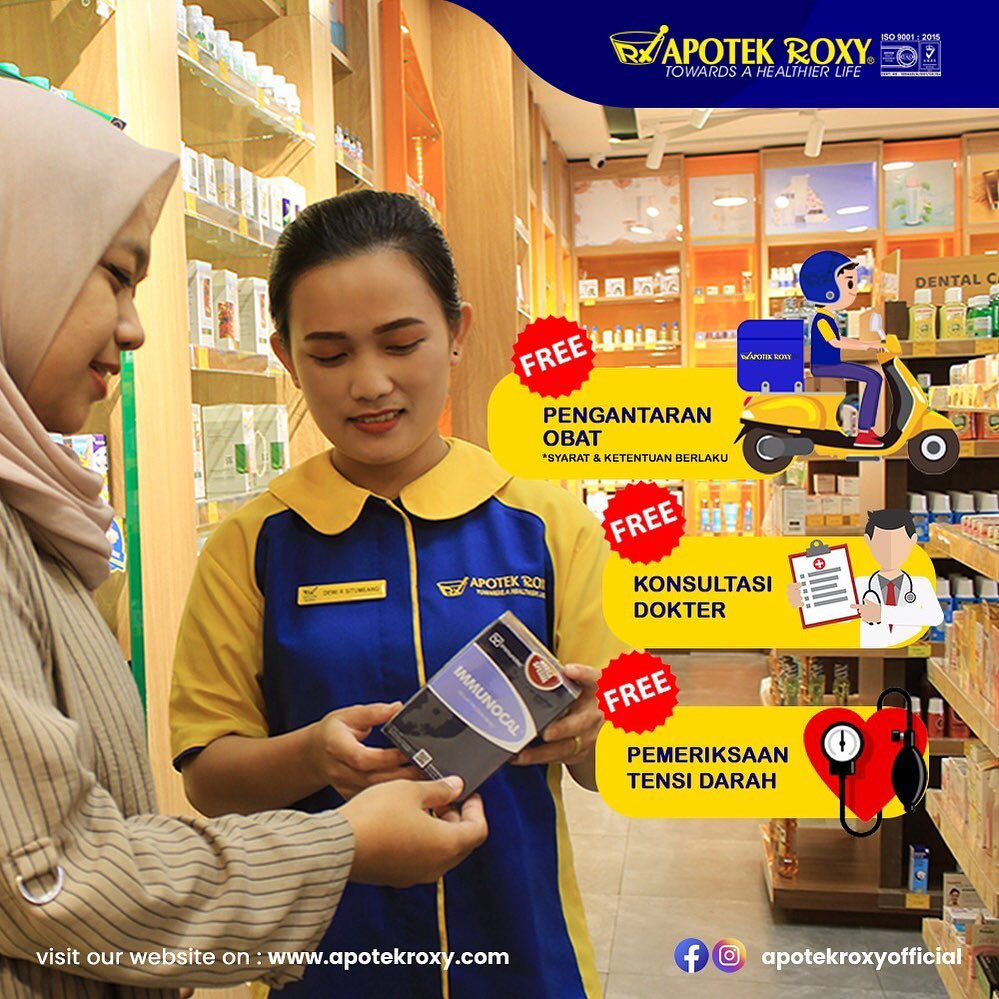 Apotek Roxy - Halo Sahabat Apotek Roxy, Kabar gembira... | Facebook