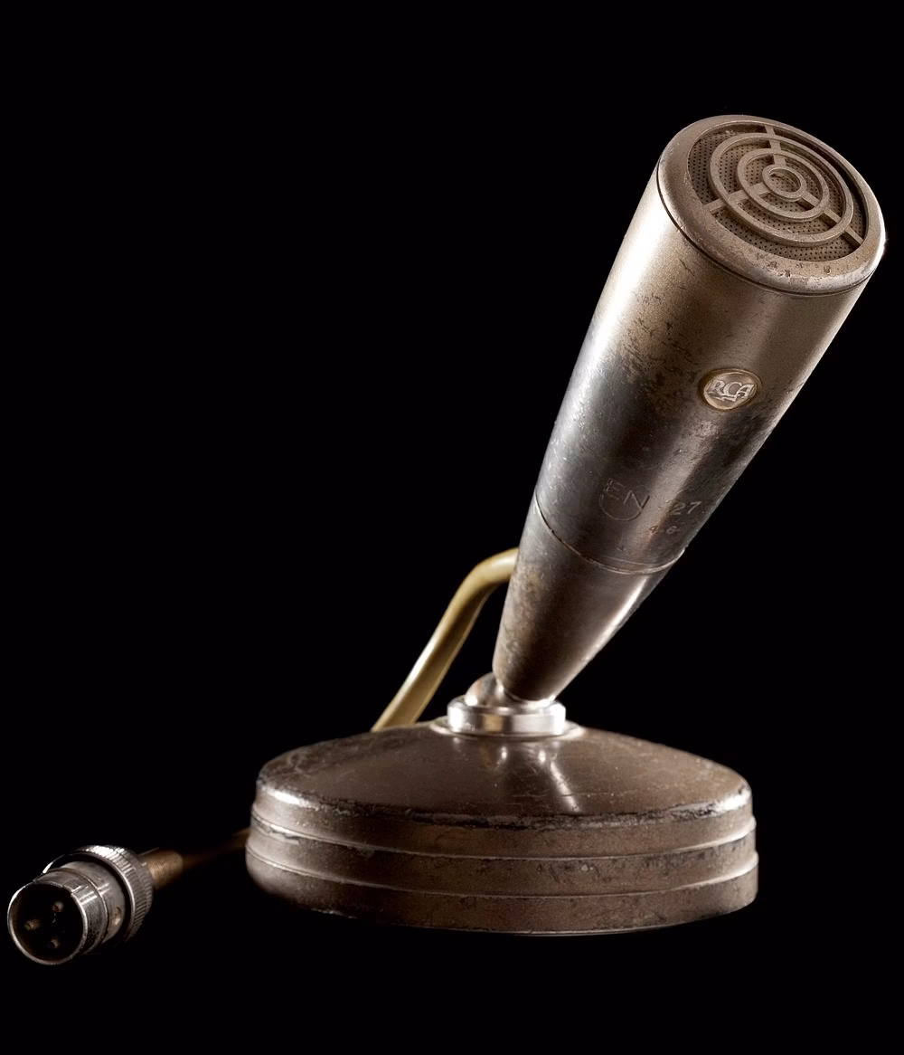 Museu RTP - O Microfone “Ice Cream Cone” Inicialmente...