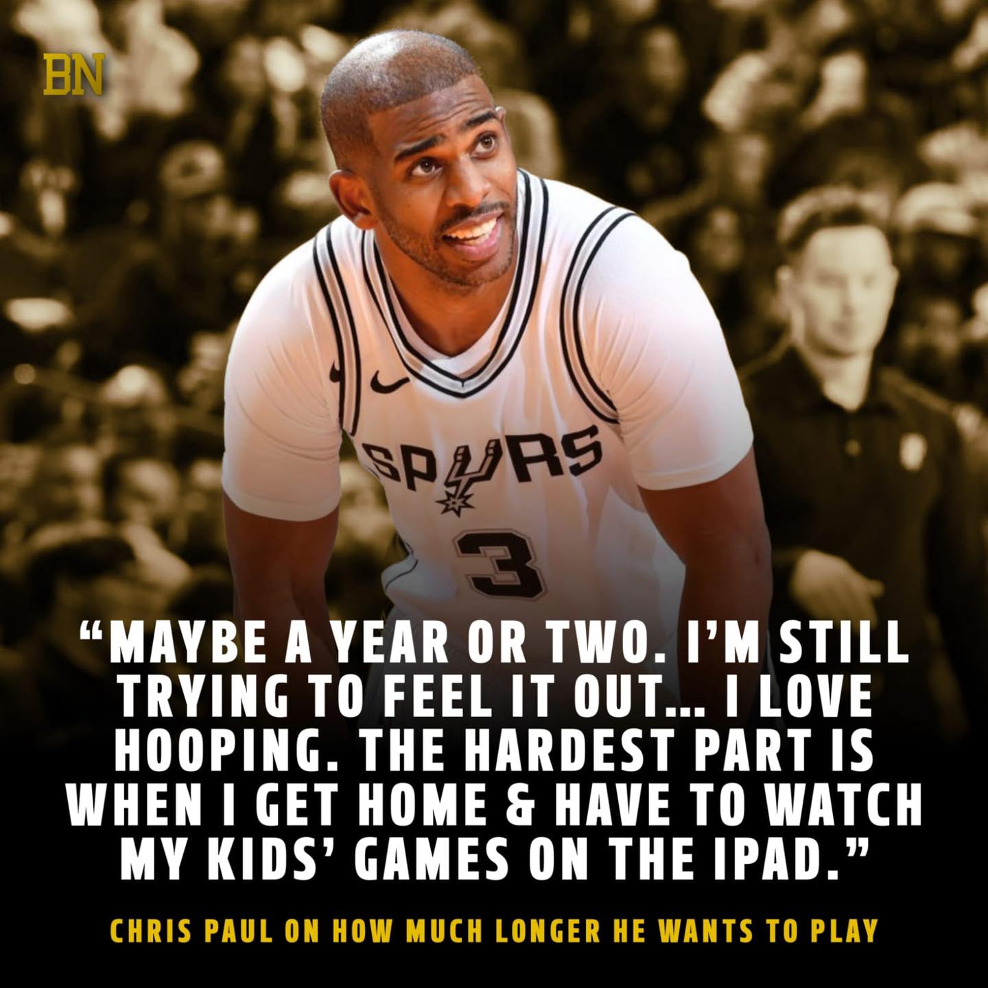 Chris Paul says he plans to play only... - Basketball Network 