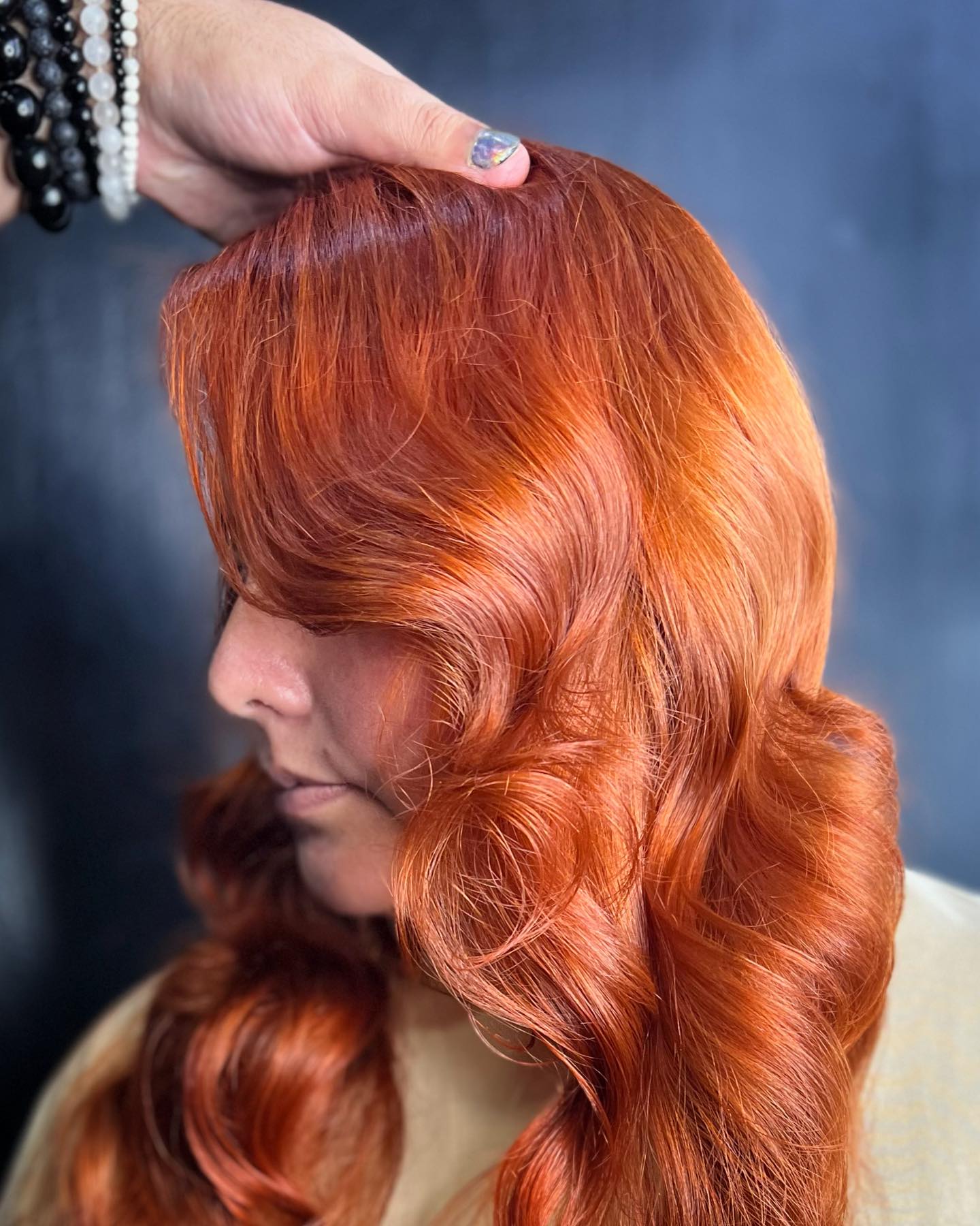 Orange is the new black 🔥... BLUSH Hair & MakeUp