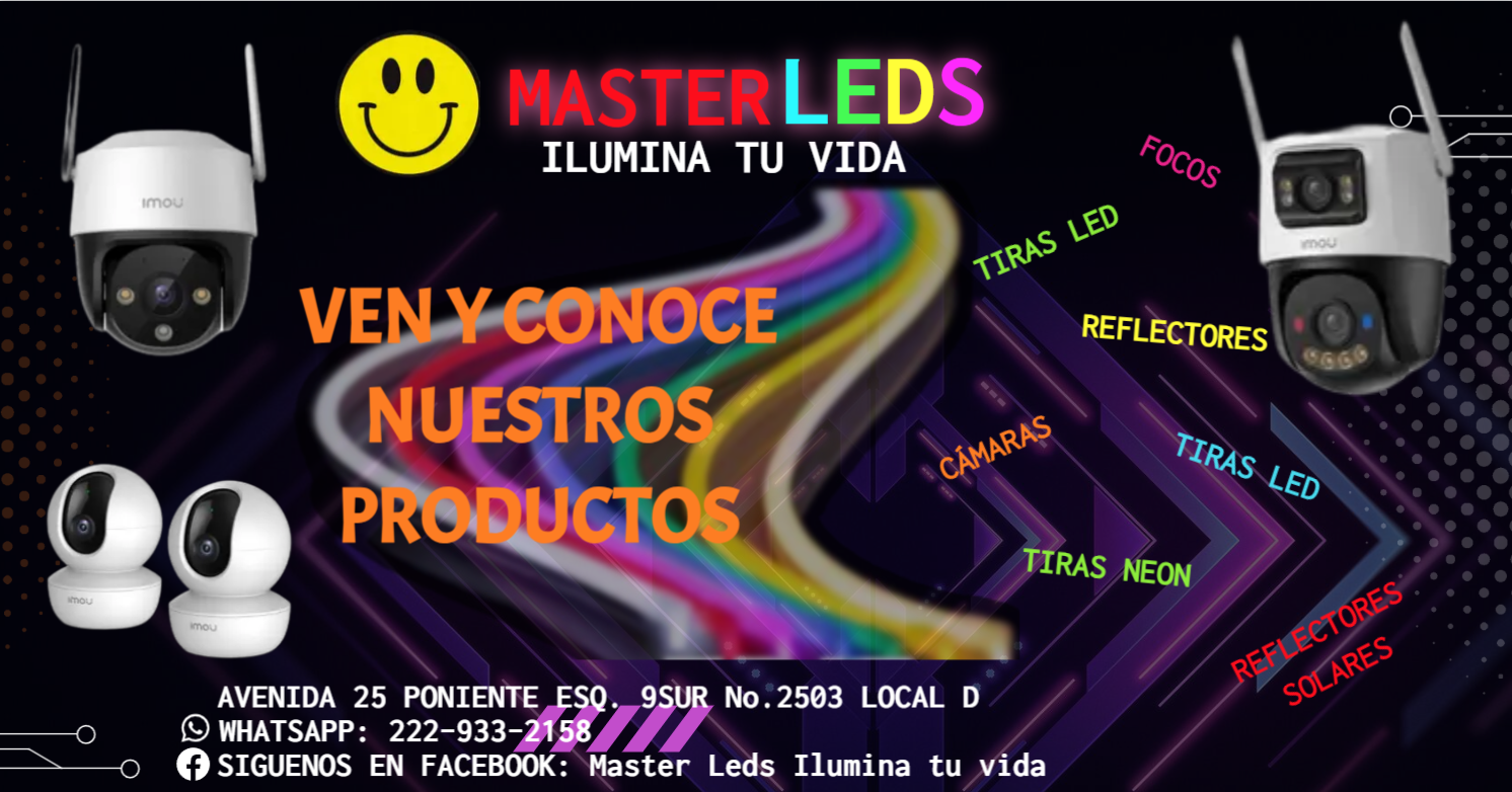 Master Leds Ilumina tu vida | Puebla Centro