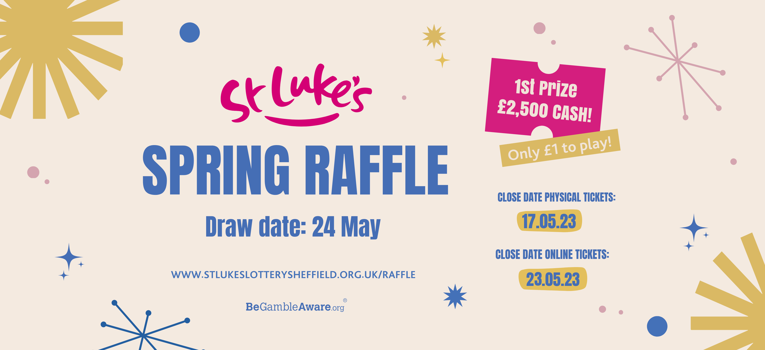 St - St Luke’s Spring Raffle is back and it has a brand new look! Win ...