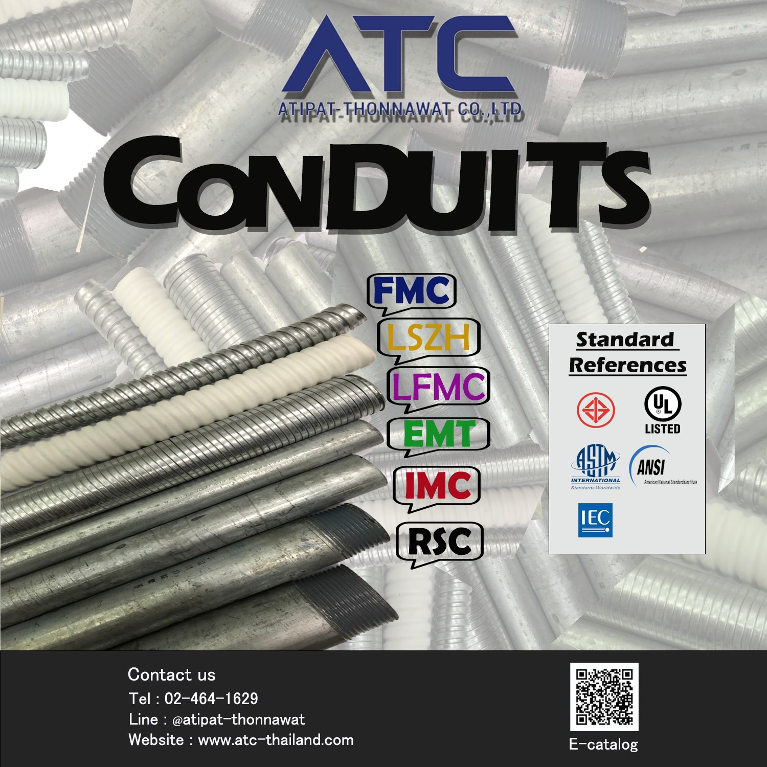 ATC - Conduits: Rigid Metal Conduit (RSC), Intermediate Metal Conduit ...