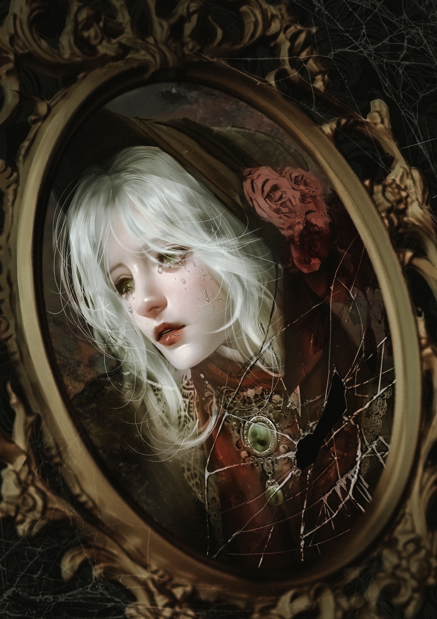 bloodborne lady in white dress crying The Doll — Bloodborne」 Artist.: twitter.com/bleeding_sun related:kasor-dress-black