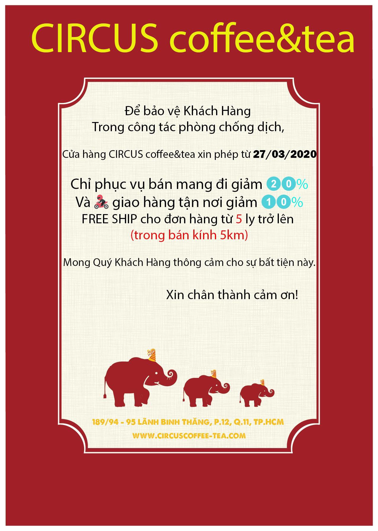 CIRCUS coffee&tea | Ho Chi Minh City