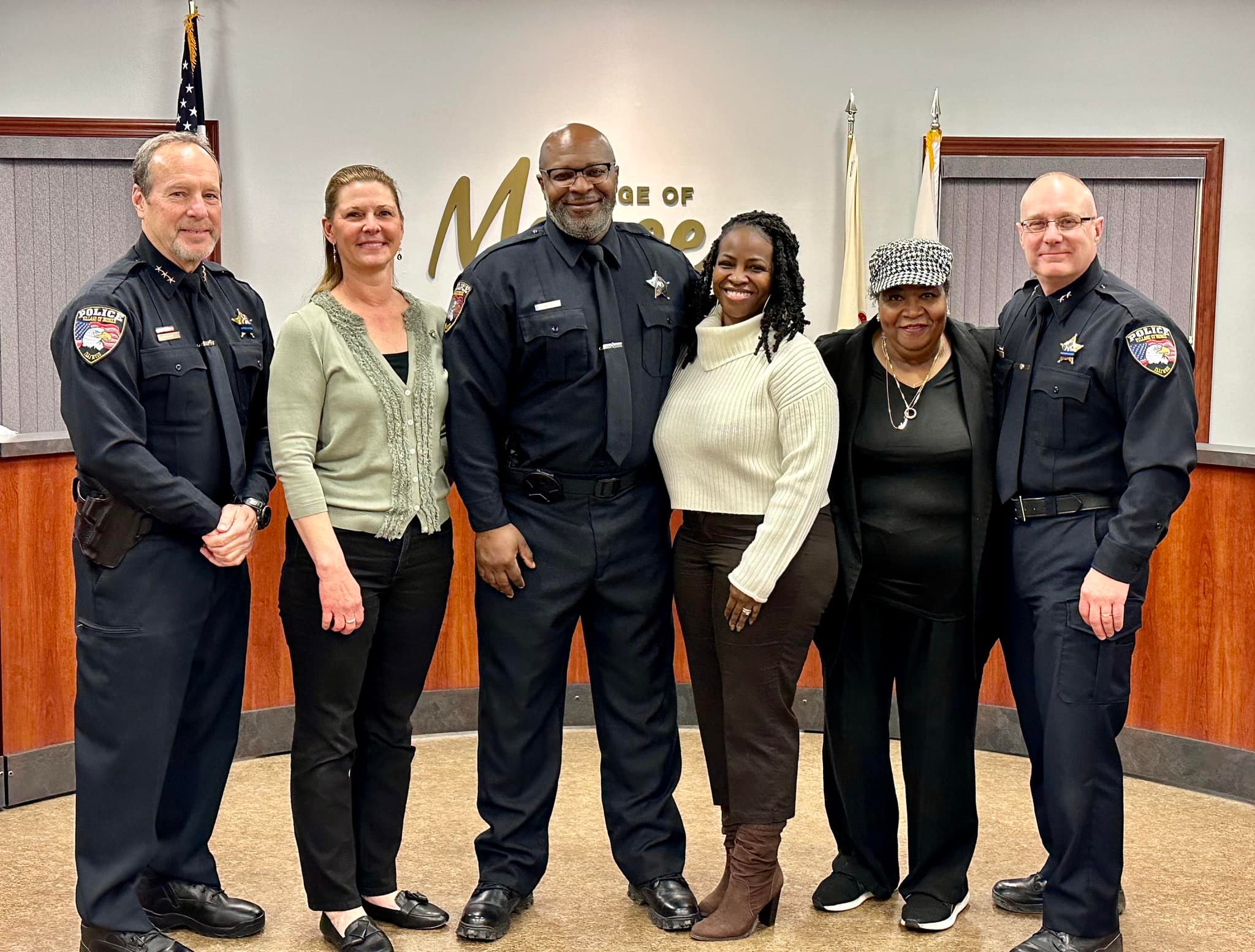 At tonights board meeting Officer Ustad... - Village of Monee