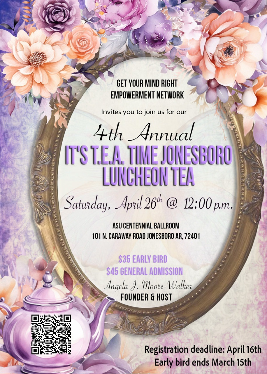 4th Annual It’s TEA TIME Jonesboro