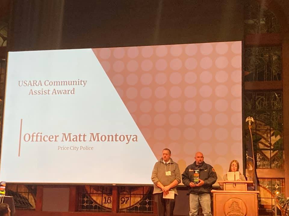 This week Chief Matt Montoya... Helper Utah Fire Department