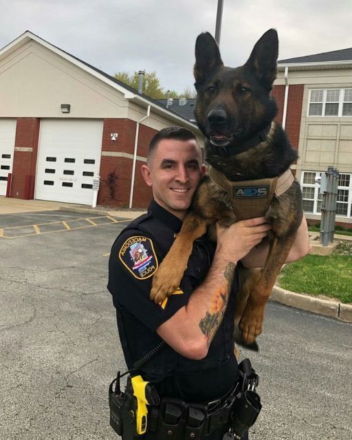 Love and Hope - HE HELD HIS K9 PARTNER WITH A SMILE—BUT THE STORY ...