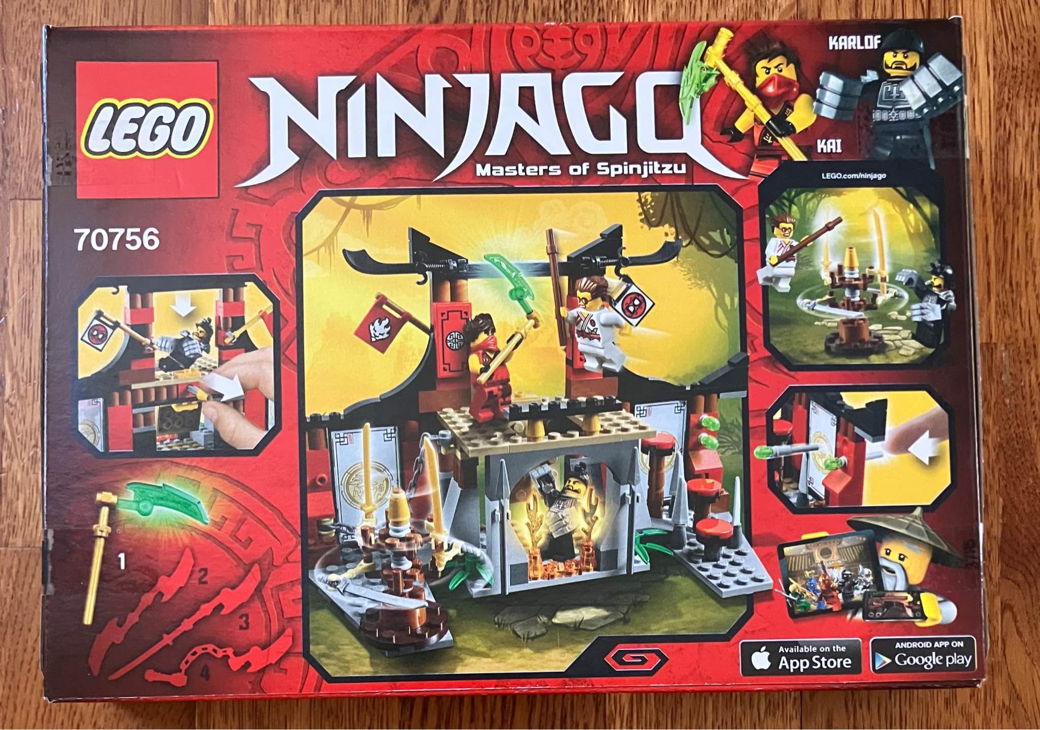 LEGO NINJAGO: Dojo Showdown (70756) - New in Sealed Box - Building Sets ...