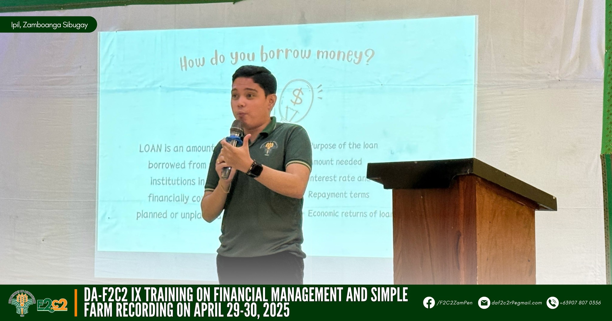 Farm and Fisheries Clustering and Consolidation - ZamPen | Pagadian City