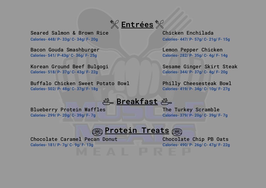 Muscle Meals | Athens GA