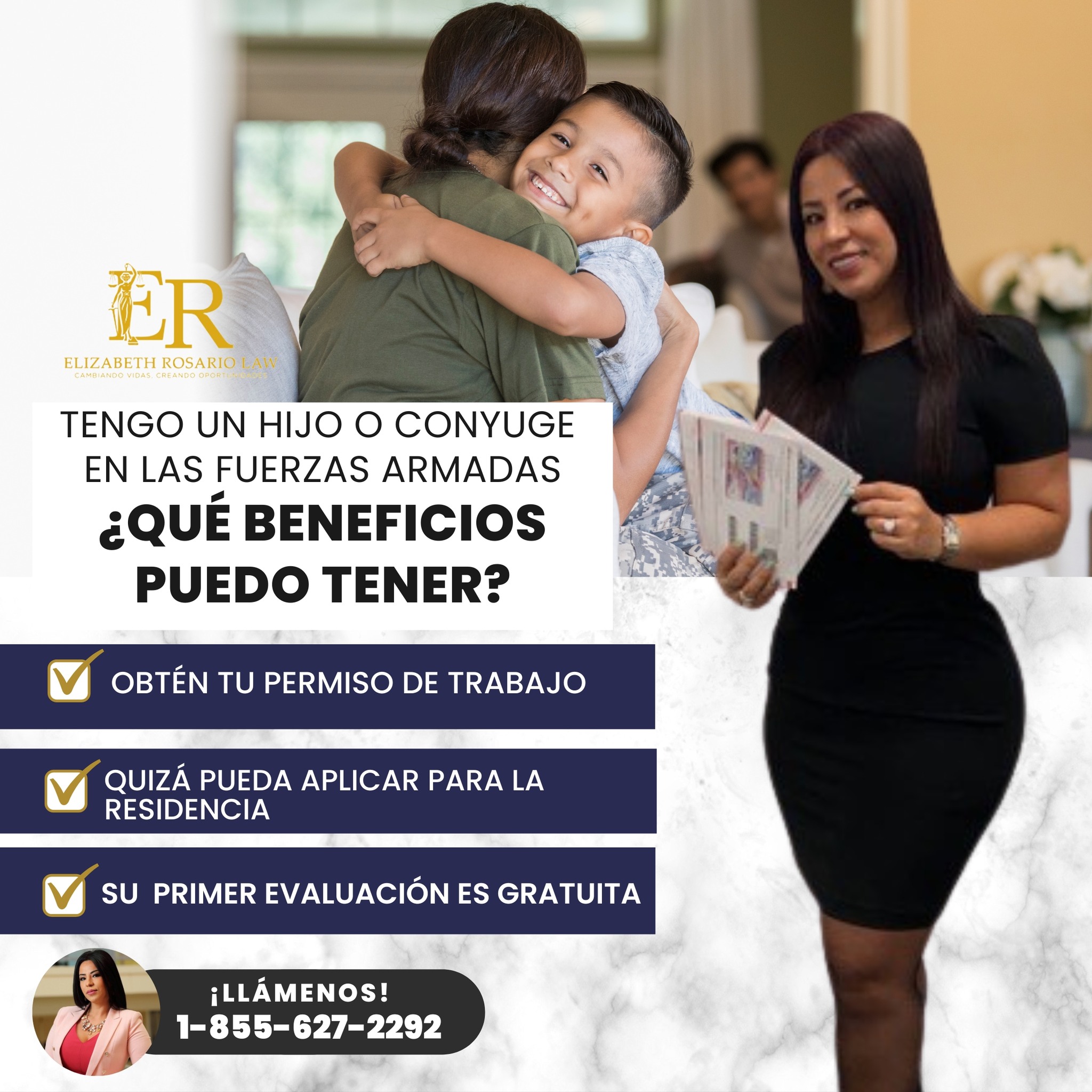 ¿Tiene un hijo y/o cónyugue en... - Abogada Elizabeth Rosario | Facebook