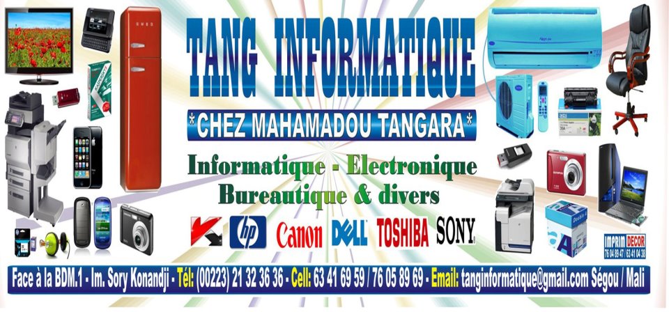 Tang Informatique | Ségou